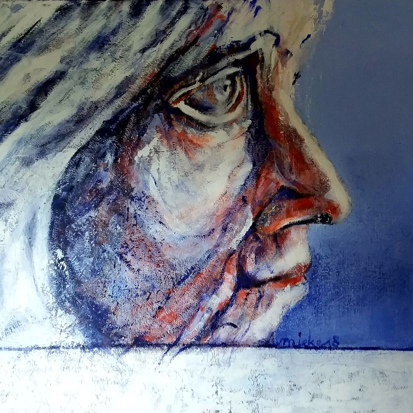 Schilderij in acryl van Mieke Hendriks uit Delden